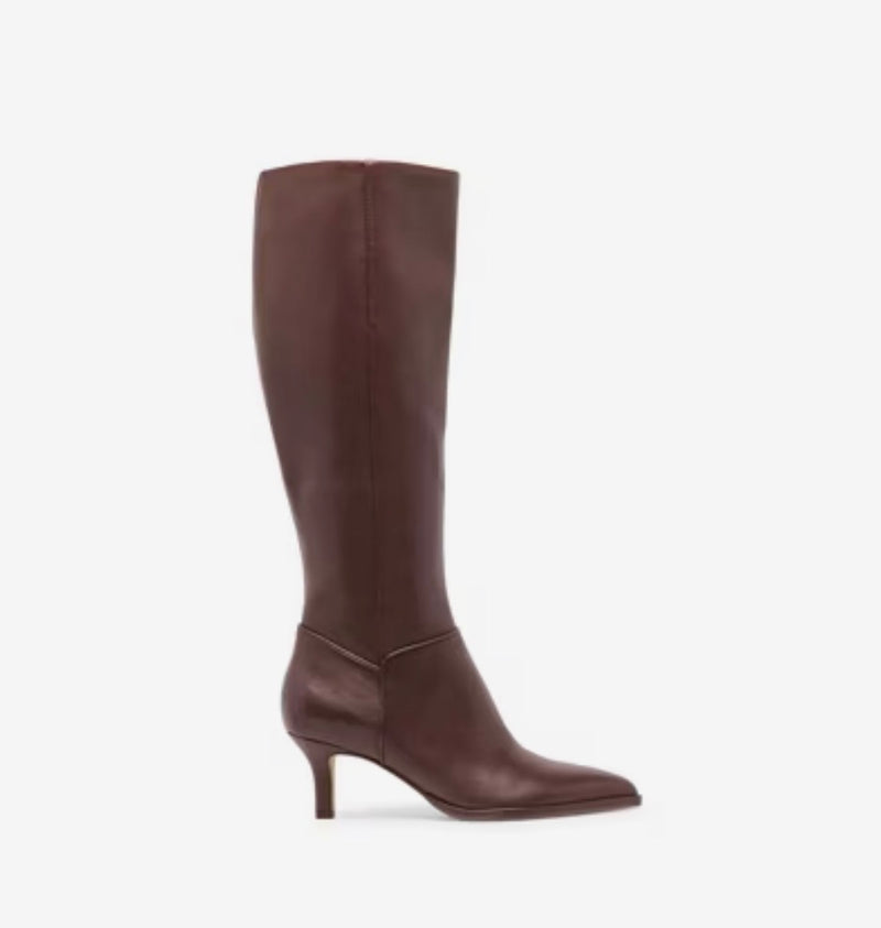 DV Chocolate Leather Tall Boot