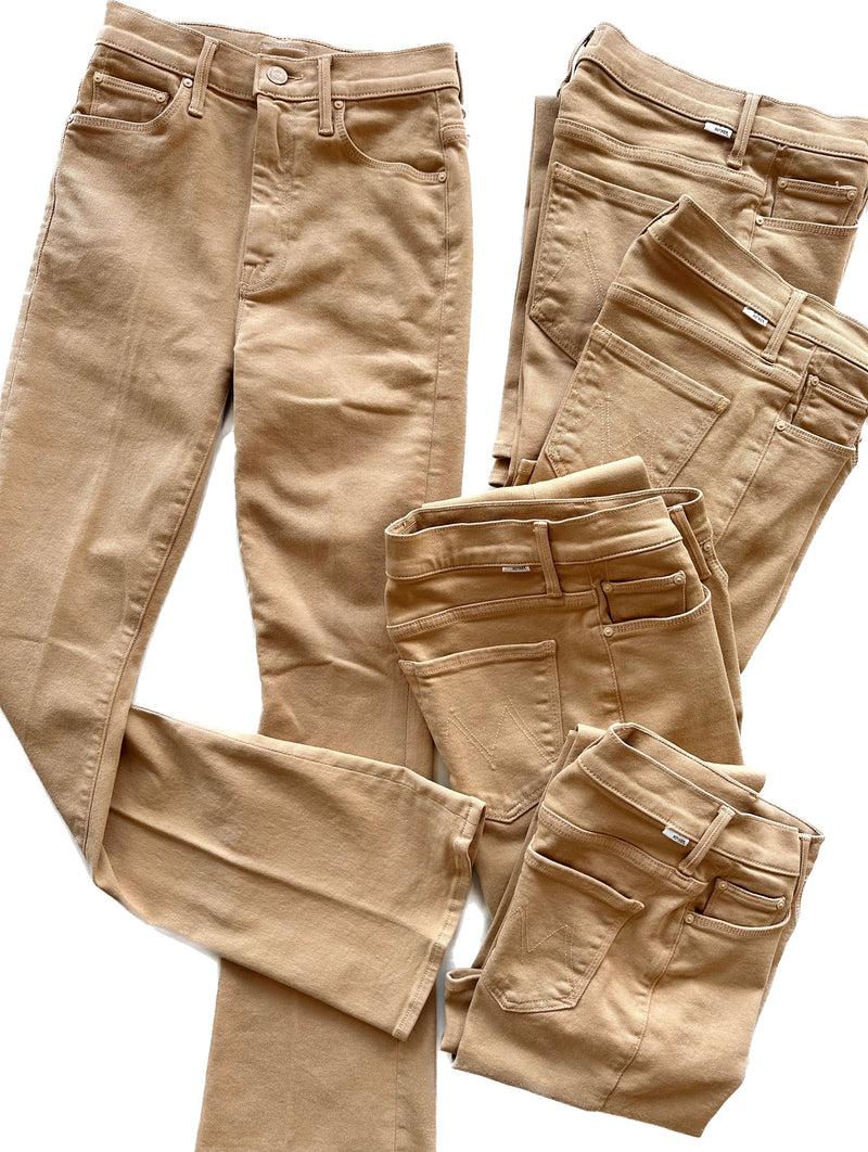 MO1905674 High-waisted weekender skimp - sand