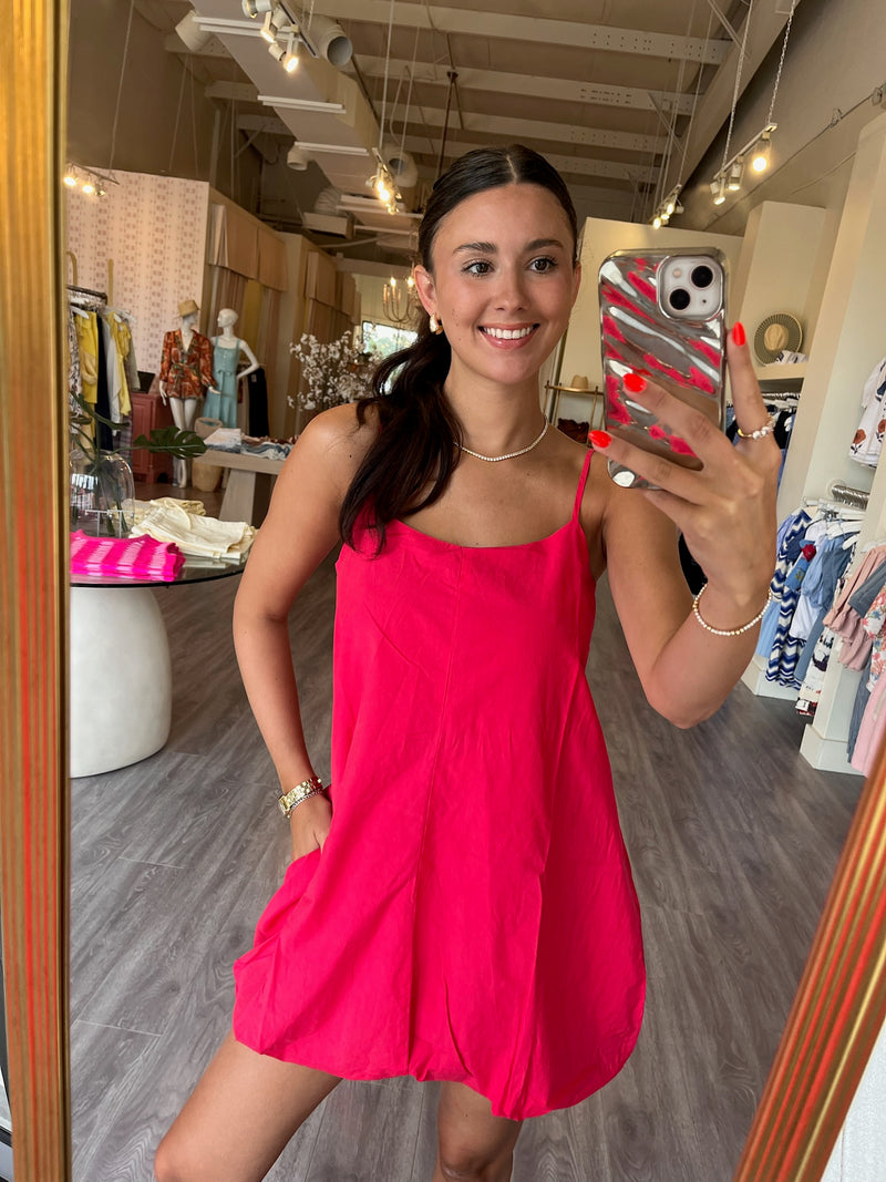 YFB1241 Mini Bubble Dress