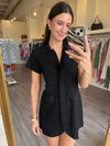 KA3564 Collared Button Down Dress