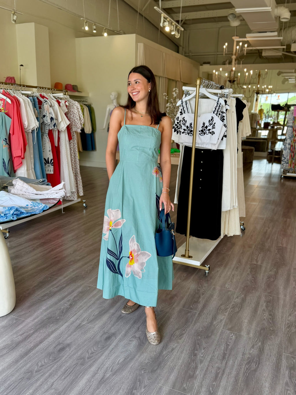 blue dress store Take Me Back Mini Dress | Blue | Womens main image 0