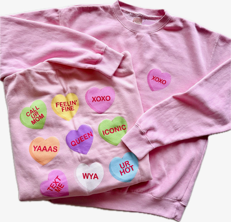 MU4275 Light Pink Candy Sweatshirt