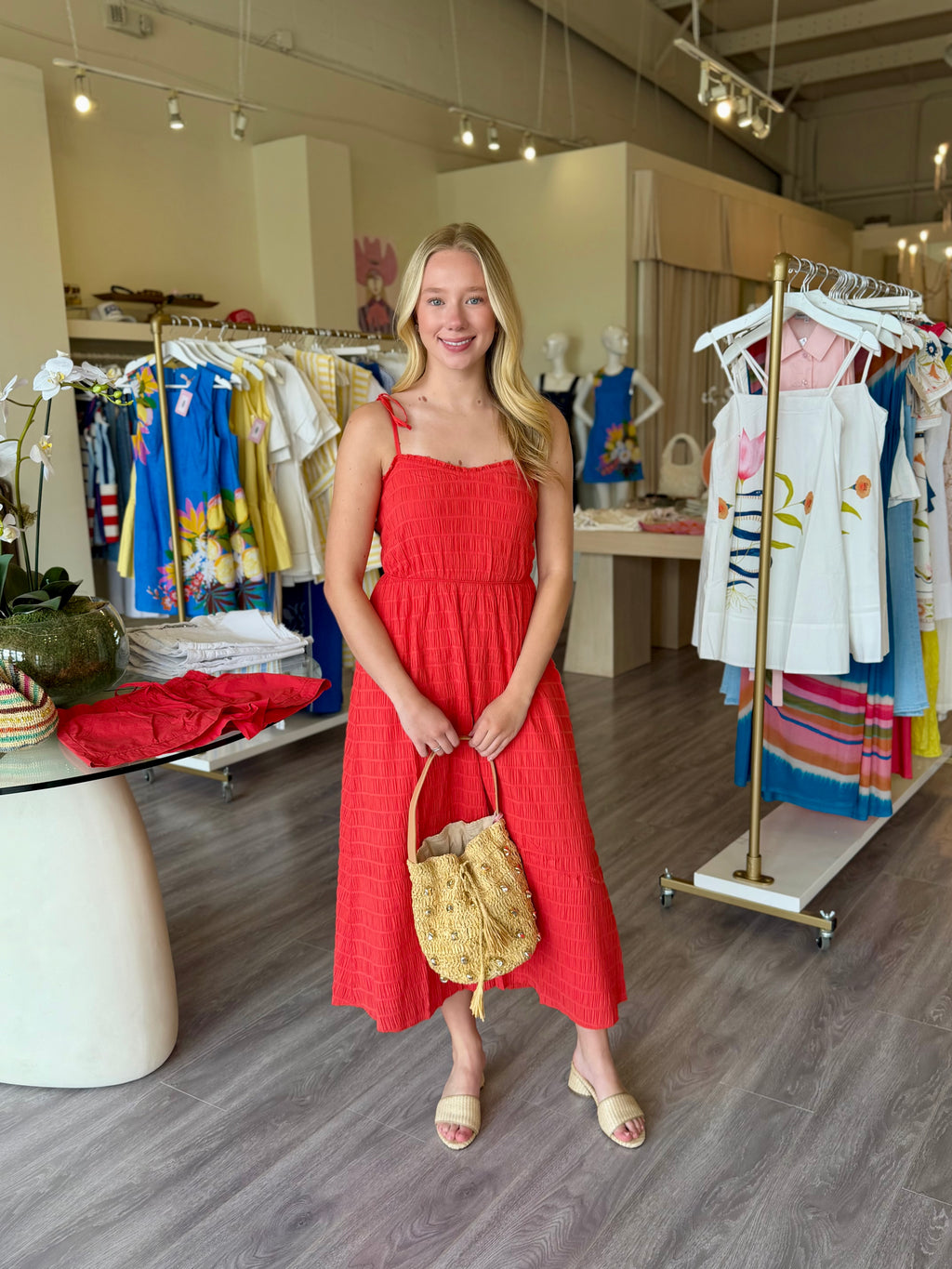 asymmetrical dress red Red One Shoulder Asymmetric Hem Ruched Midi Dress – AX Paris main image 0
