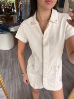 KA3564 Collared Button Down Dress