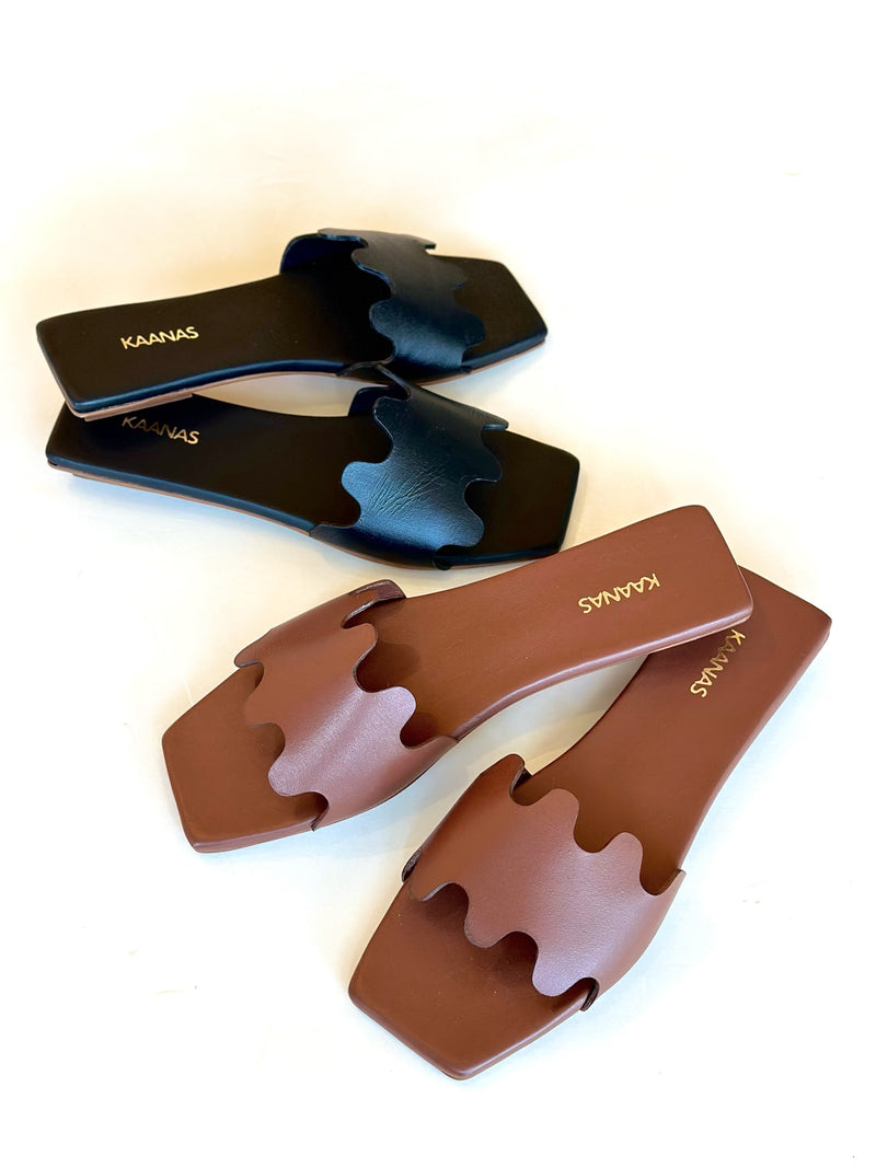 KA195R Wavy Square Toe Slide