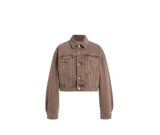 AG5106 Brown Radley Denim Jacket