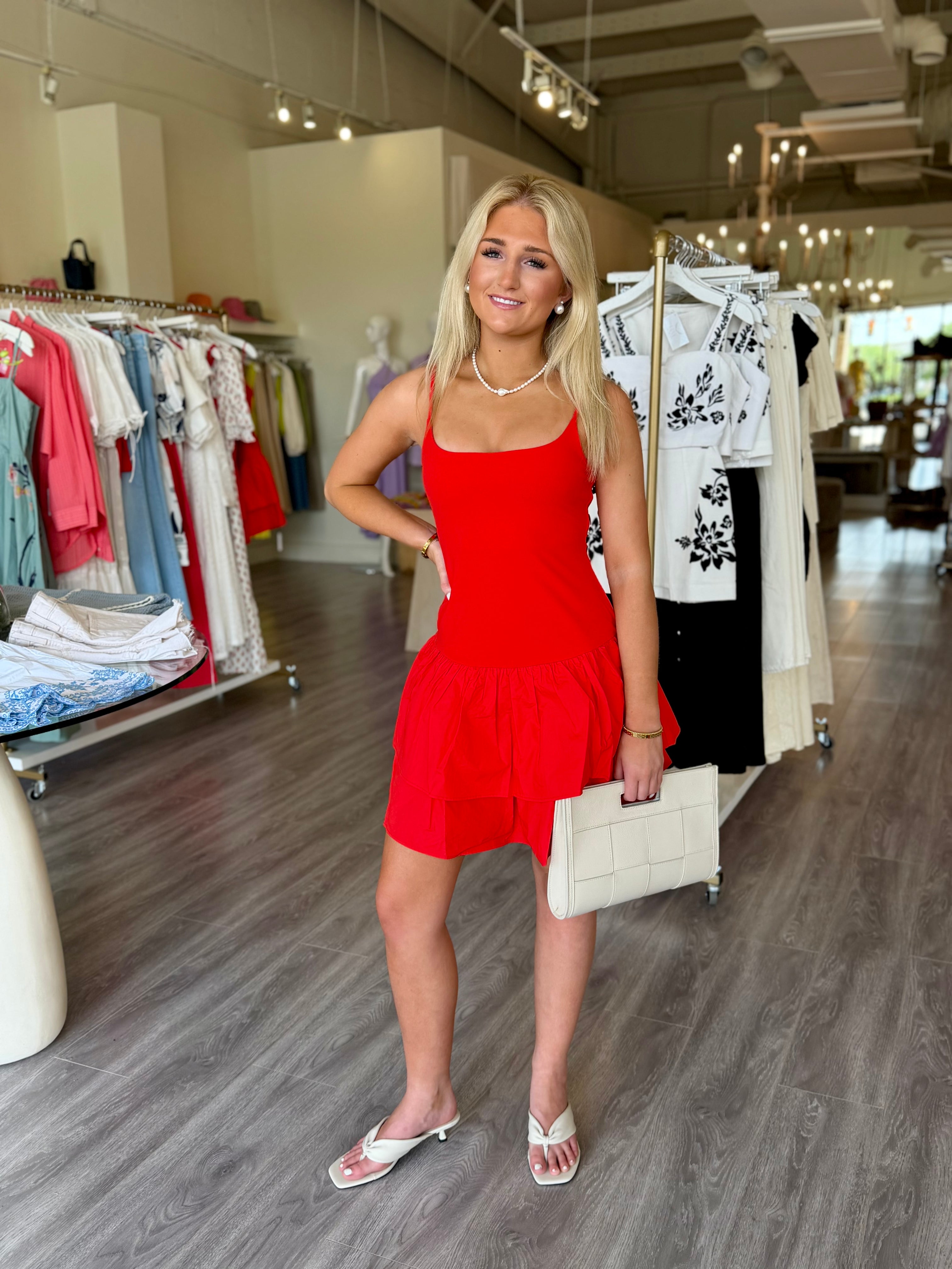 strapless open back dress Find You Well Burgundy Red Plaid Dress – Shop the Mint