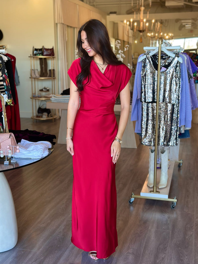 DE8947 Red dress