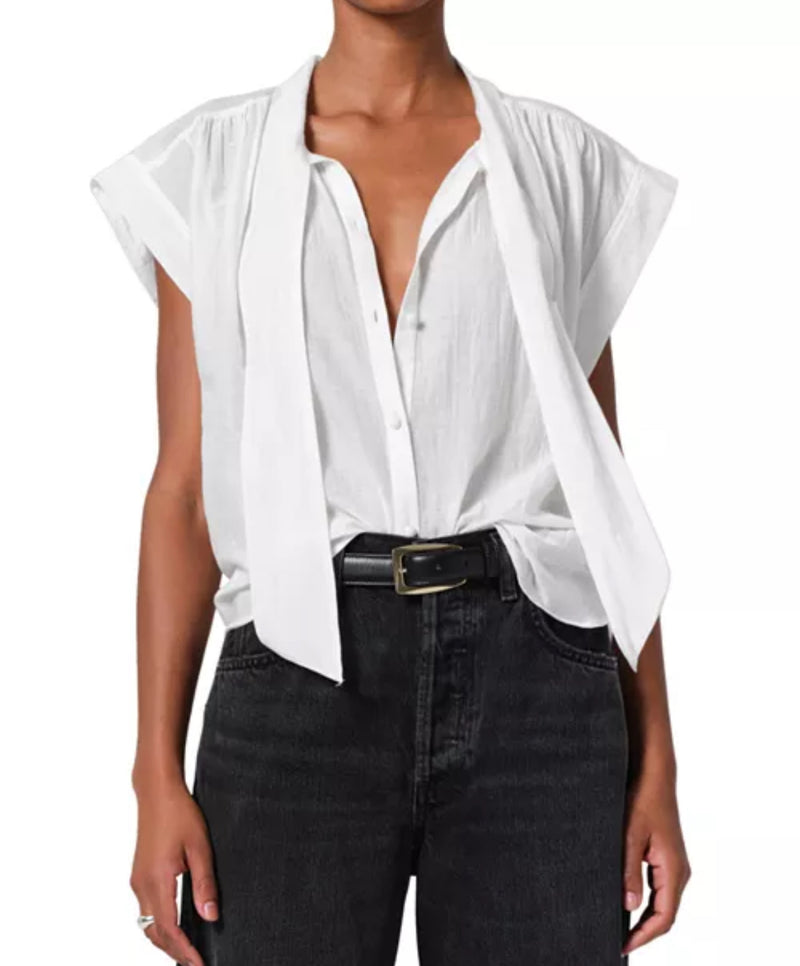 COH9426 Blouse with Neck Tie