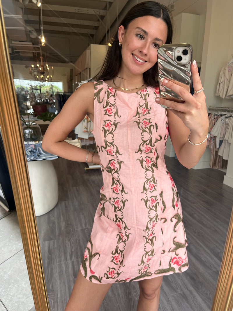 ACS244 Green/Pink High Neck Mini
