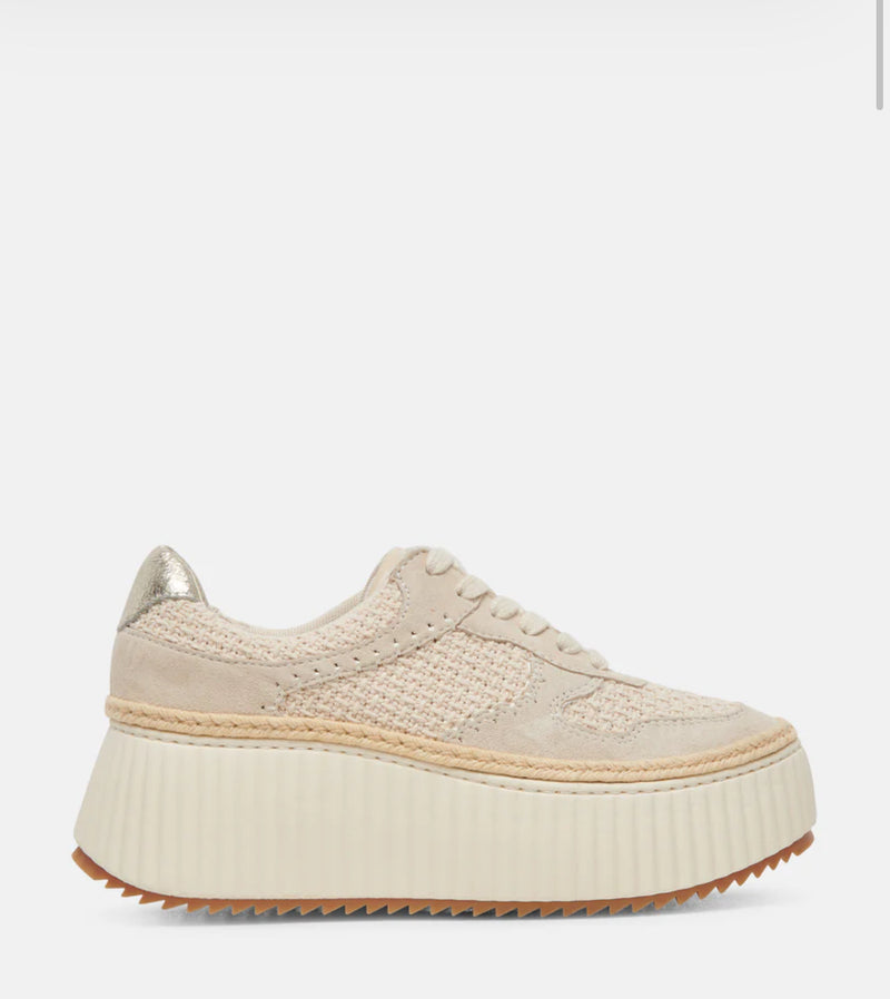 DV Dandi Cream/Beige Knit Sneaker