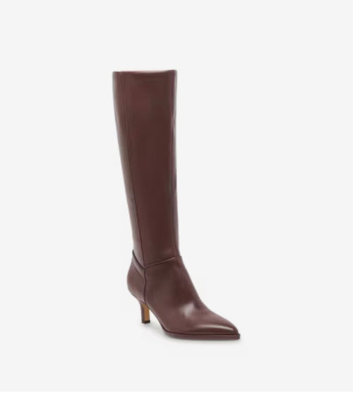 DV Chocolate Leather Tall Boot
