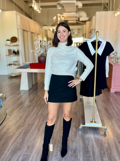 FCzfn Longslv Knit Turtleneck Sweater