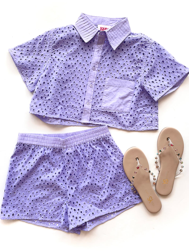 SS631 wisteria eyelet short