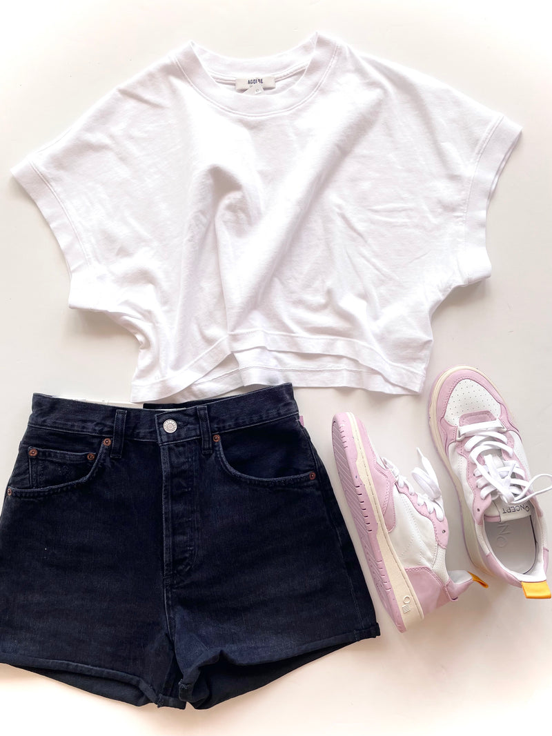 AG1507 Boxy cropped tee