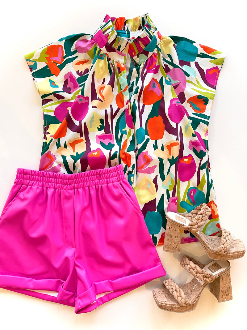 CR12121 Billie tulip blouse