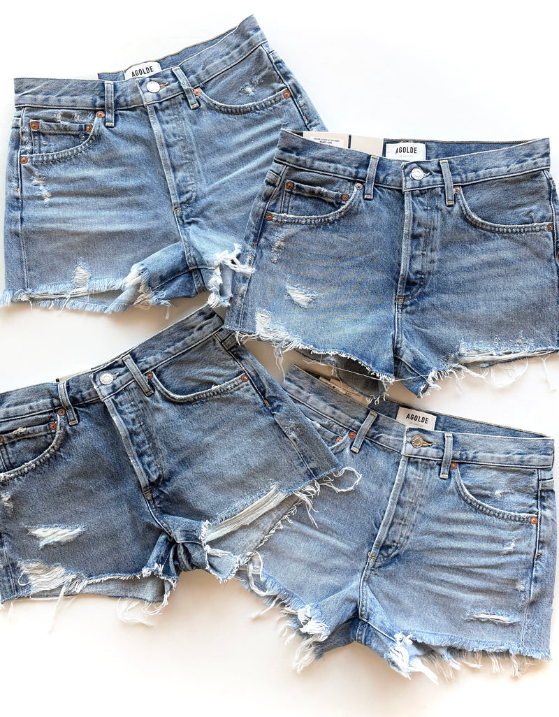 AG1206 Parker Denim Short - Grudge